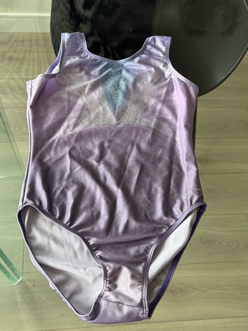 Kids Purple Shimmer One-Piece Leotard